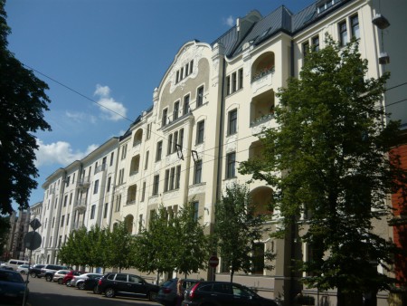 Szecessziós negyed - lakóházak